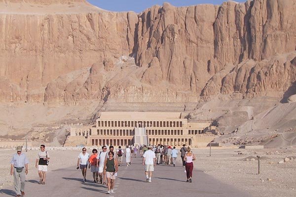 Egypte 2001 Hatsepsut tempel Luxor Egypte 2001 Hatsepsut tempel Luxor