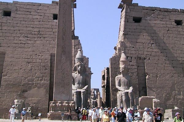 Egypte 2001 Luxor tempel Egypte 2001 Luxor tempel