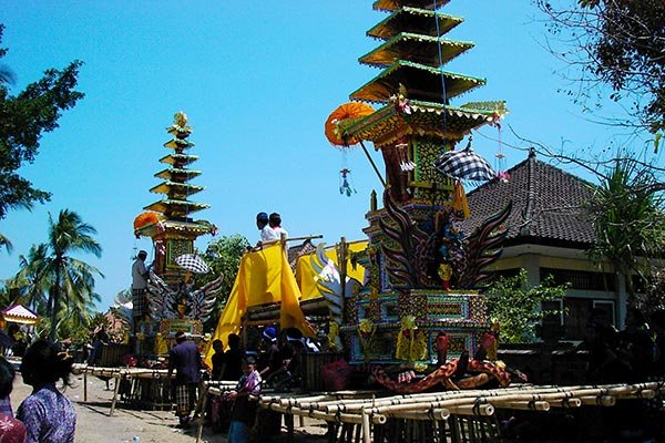 Java Bali 2003 Bali crematie ceremonie Java Bali 2003 Bali crematie ceremonie