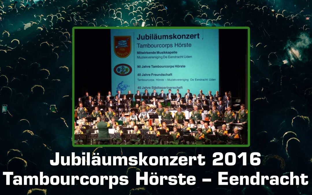 Eendracht Jubileumconcert 2016 Featured