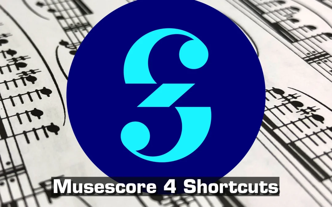 Musescore 4 shortcuts