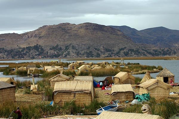 Peru 2005 Uros floating Island Peru 2005 Uros floating Island
