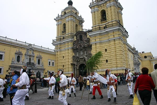 Peru 2005 feest ceremonie Lima Peru 2005 feest ceremonie Lima