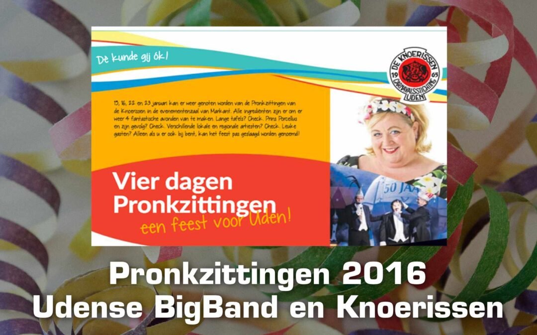 Pronkzittingen Knoerissen 2016